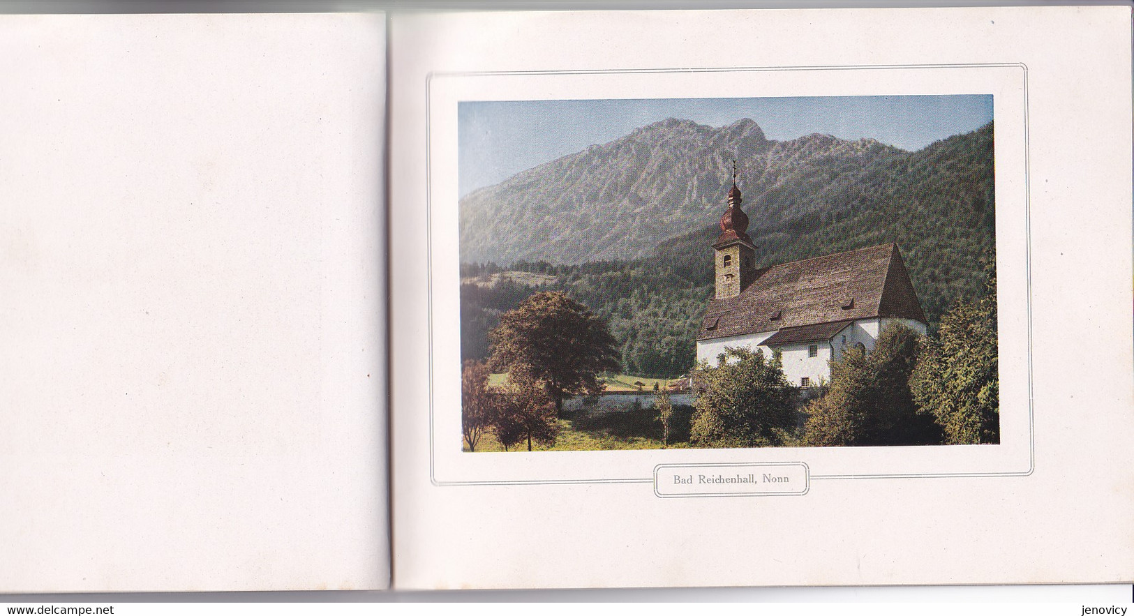 LIVRE TOURISTIQUE  DE 13 PAGES PHOTO COULEUR , VILLE DE BAD REICHENHALL REF 70525 - Otros & Sin Clasificación