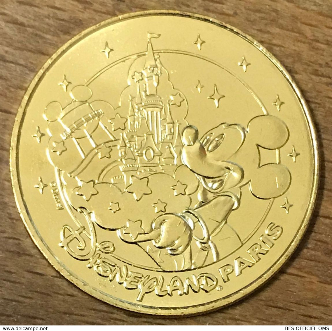 77 DISNEYLAND MICKEY SORCIER DISNEY MDP 2018 MÉDAILLE MONNAIE DE PARIS JETON TOURISTIQUE MEDALS COINS TOKENS - 2018