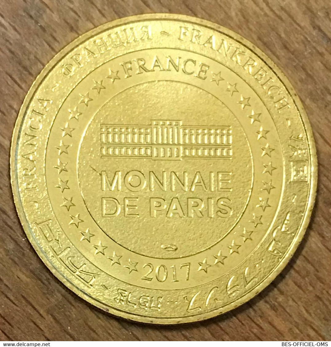 77 DISNEYLAND MICKEY SORCIER DISNEY MDP 2017 MÉDAILLE MONNAIE DE PARIS JETON TOURISTIQUE MEDALS COINS TOKENS - 2017