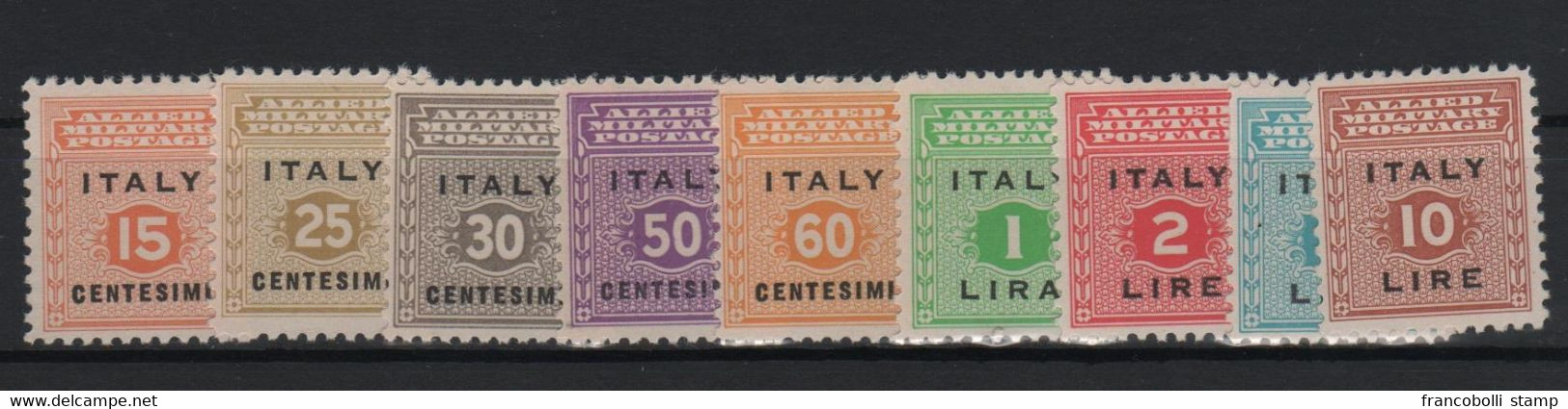 1943 Occupazione Anglo-americana Sicilia Serie Cpl MNH - Anglo-american Occ.: Sicily