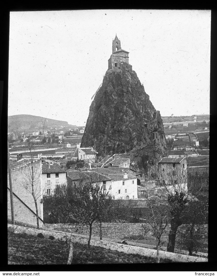 V0113 - HAUTE LOIRE - LE PUY EN VELAY - Pic Saint Michel - Plaques De Verre