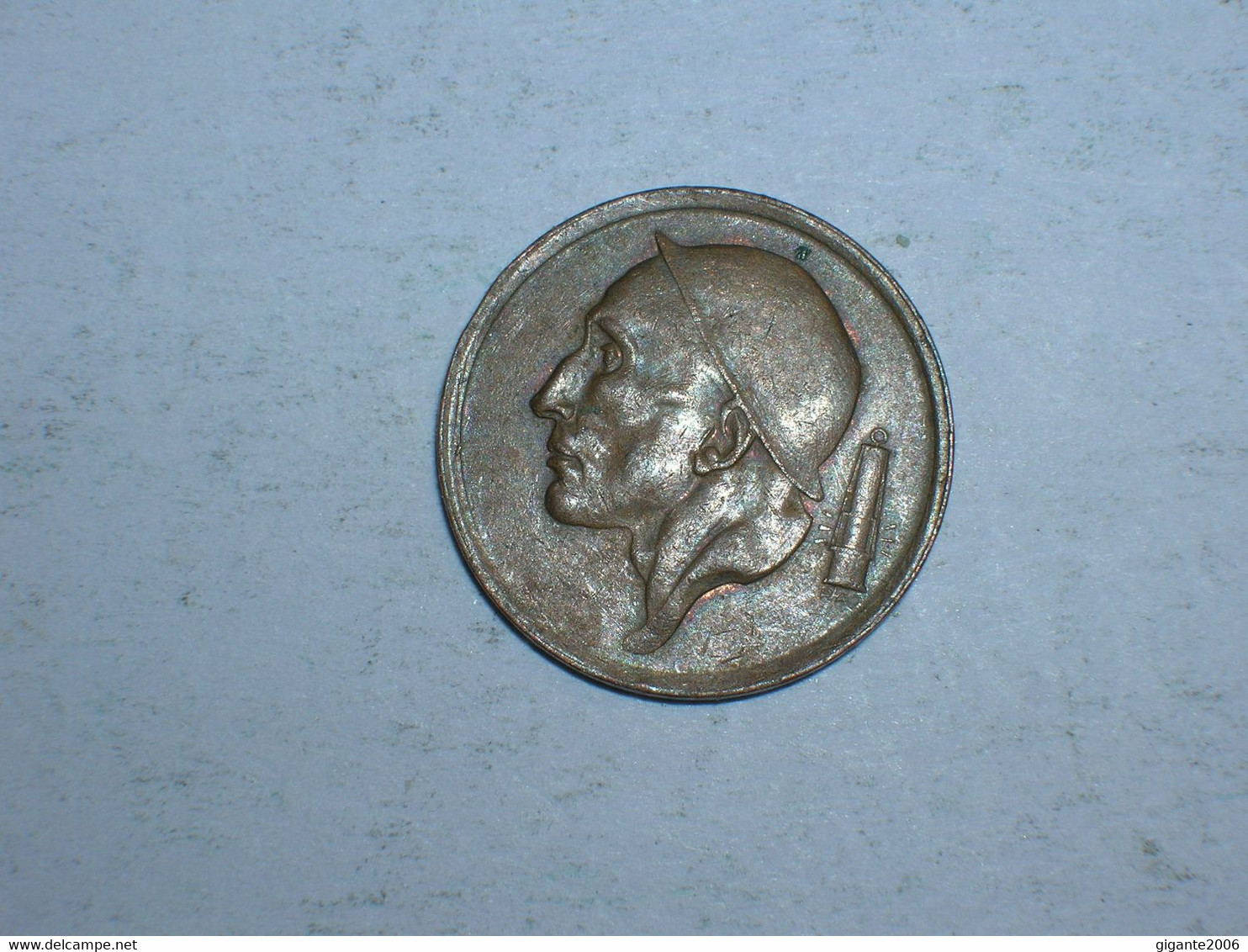 BELGICA 20 CENTIMOS 1953 FR (9712) - 20 Cents