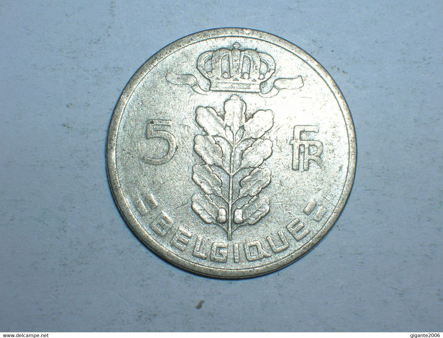BELGICA 5 FRANCOS 1948 FR (9702) - Ohne Zuordnung