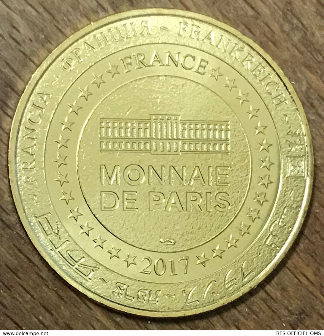 77 DISNEYLAND MINNIE LE CAROUSEL DISNEY MDP 2017 MÉDAILLE SOUVENIR MONNAIE DE PARIS JETON TOURISTIQUE MEDALS COIN TOKENS - 2017