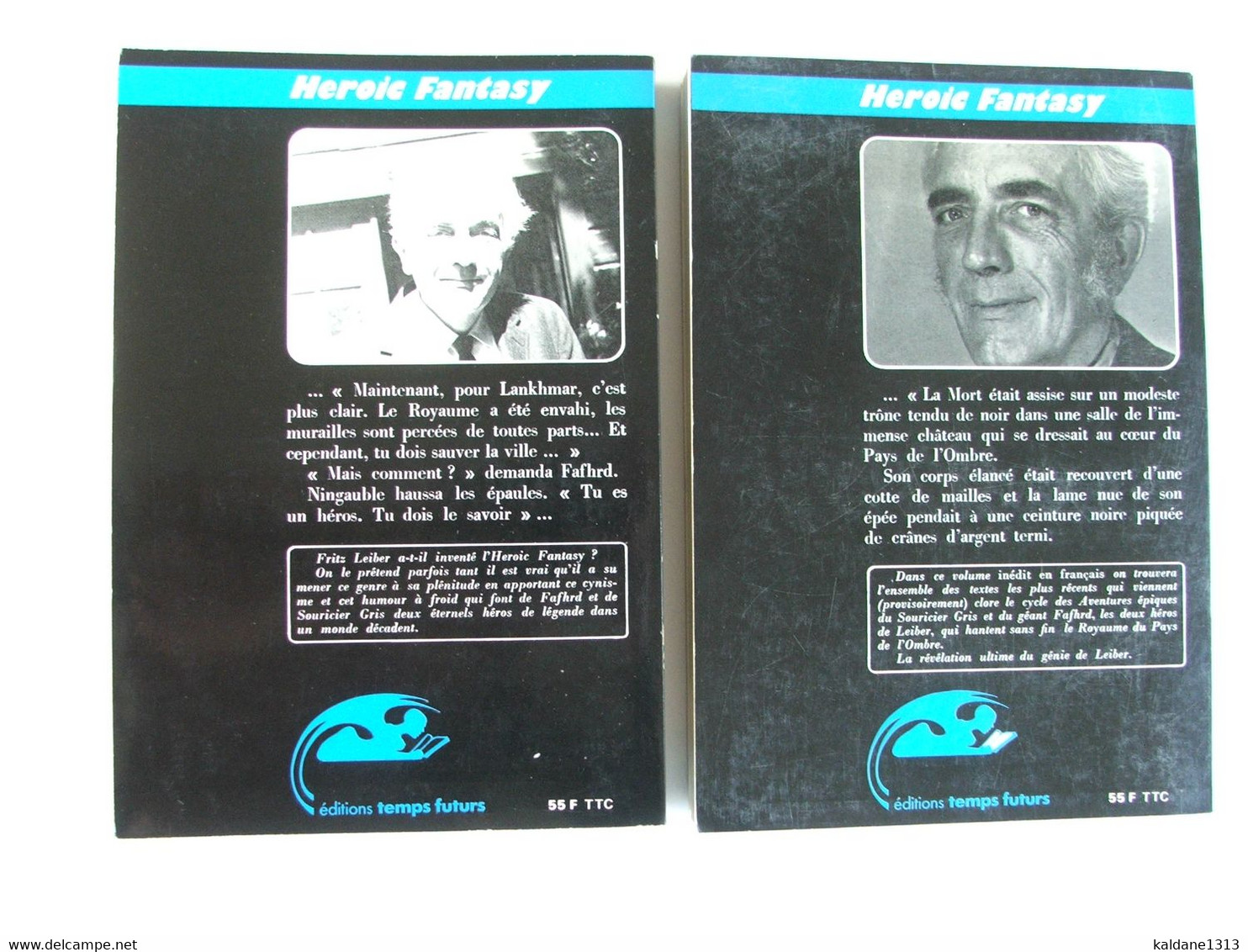 2 Tomes Du Cycle Des épées De Fritz Leiber Aux éditions Temps Futurs N°5-6 - Temps Futurs