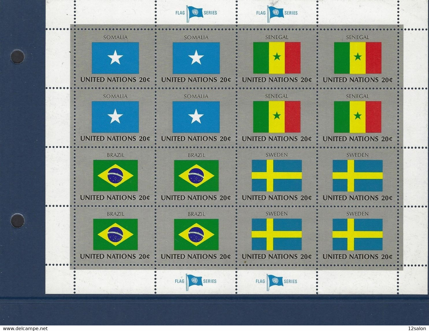 NATIONS UNIS FLAG SERIES - Colecciones & Series