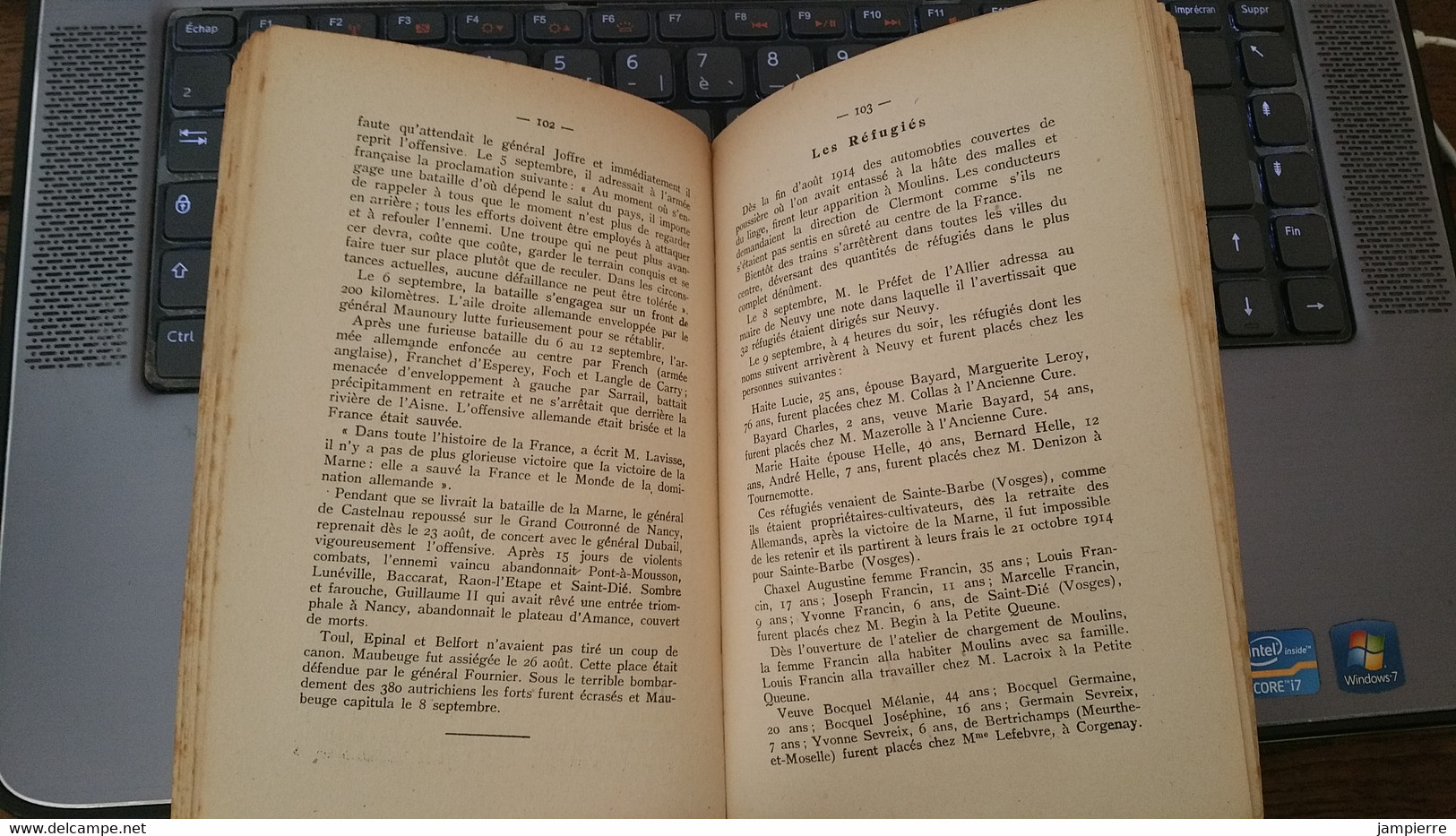 Neuvy (03, Allier) - Histoire De Neuvy Et De Ses Gentilhommières, Neuvy Pendant La Guerre - Chardeville - 1924 - Rare - Bourbonnais