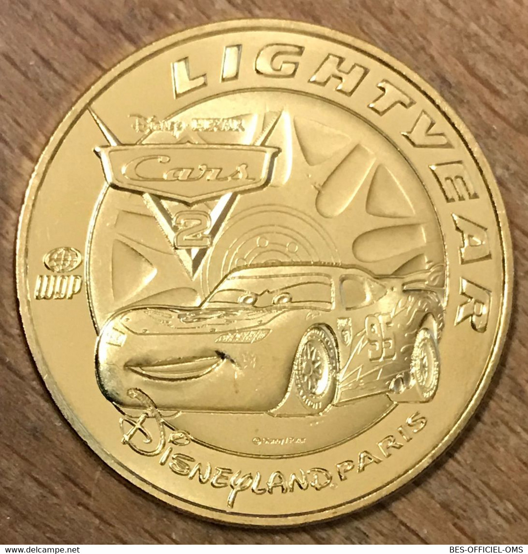 77 DISNEYLAND PARIS CARS LIGHTYEAR DISNEY MDP 2018 MÉDAILLE MONNAIE DE PARIS JETON TOURISTIQUE TOKENS MEDALS COINS - 2018