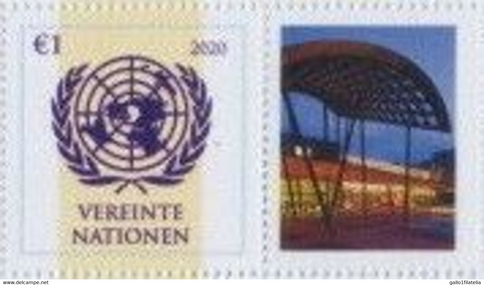 2020 - O.N.U. / UNITED NATIONS - WIEN - ESIBIZIONE FILATELICA - PHILATELIC EXHIBITION / OVEBRIA 2020 - ST. POLTEN. MNH - Nuevos