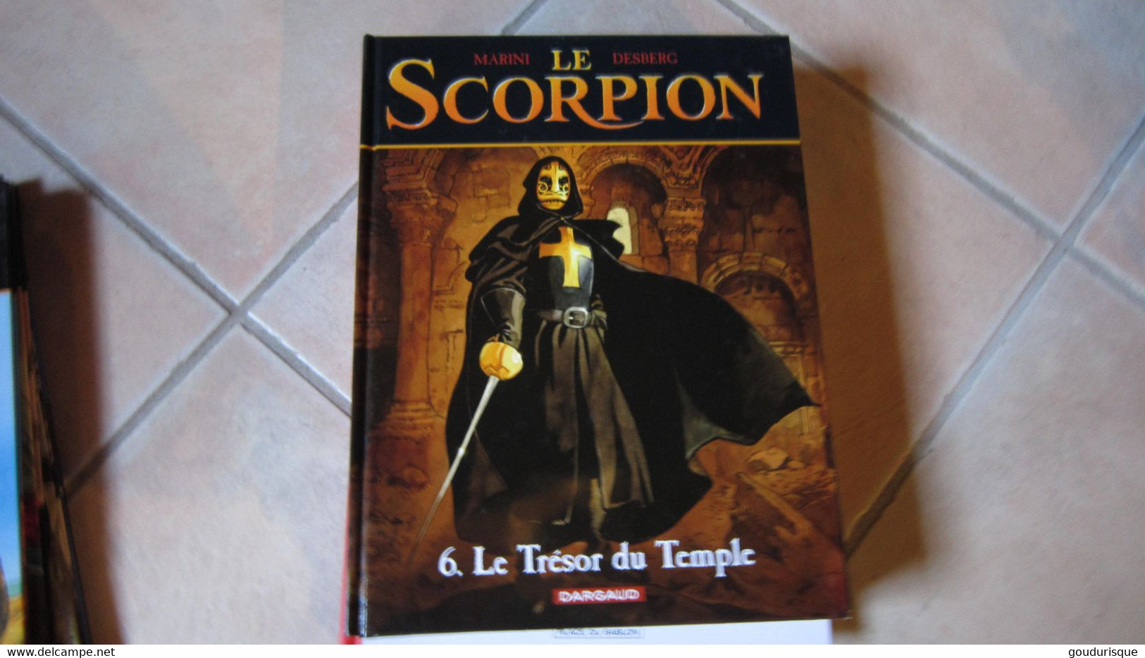 EO LE SCORPION T6 LE TRESOR DU TEMPLE     MARINI  DESBERG - Scorpion, Le