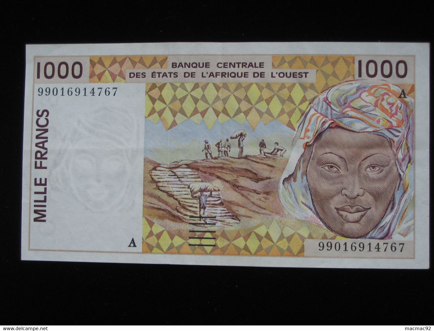 COTE D'IVOIRE - 1000 Francs 1999 A - Banque Centrale Des Etats De L'Afrique De L'Ouest  **** EN ACHAT IMMEDIAT **** - Costa De Marfil