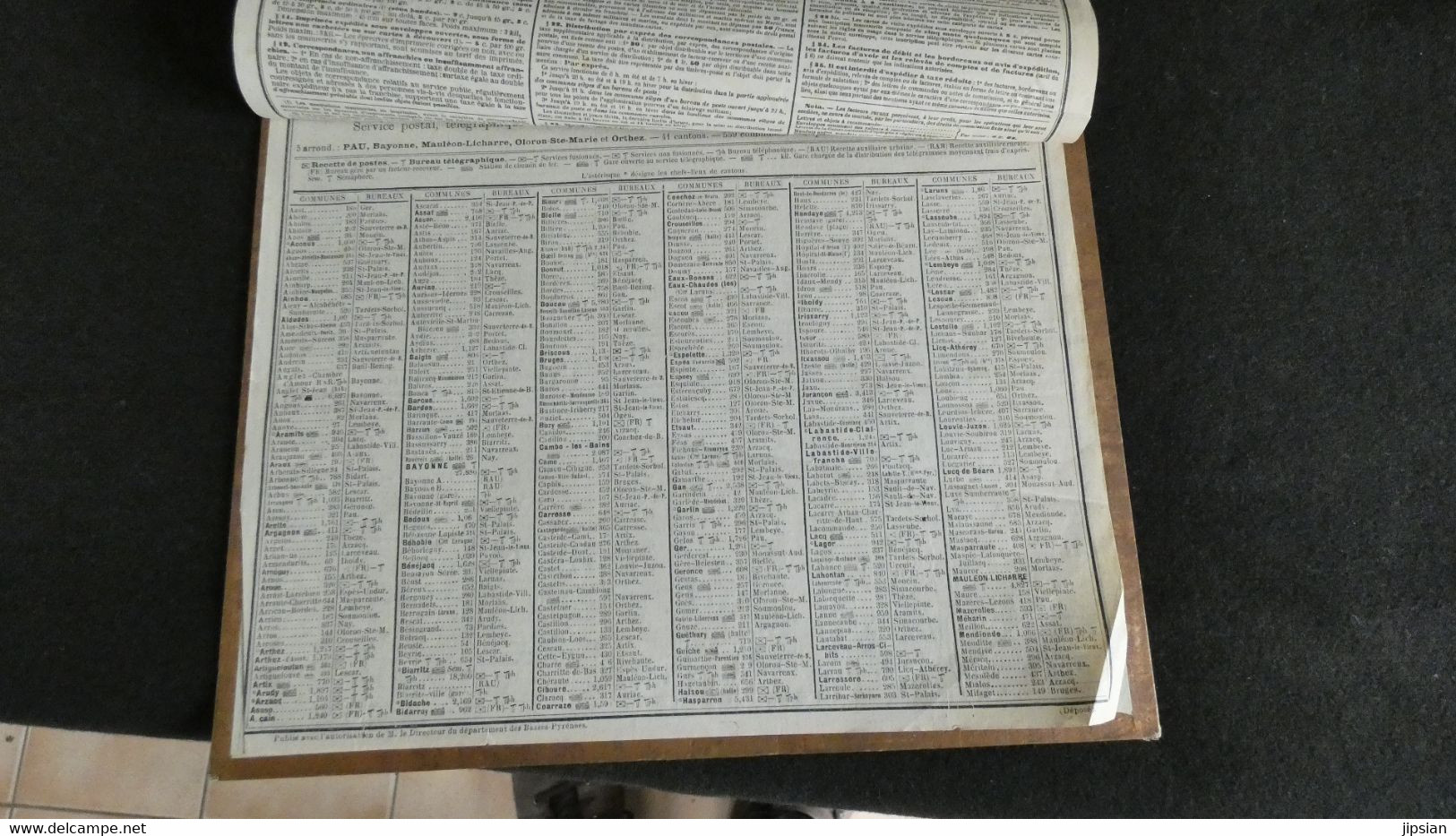 Almanach Des Postes Et Télégraphes 1915 - Le Lancer Du Sanglier , Chasse à Courre  - Bon état Complet- Calendrier - Formato Grande : 1901-20