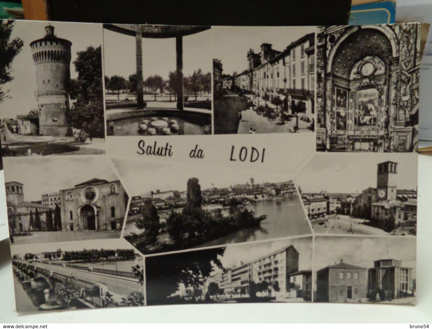 Cartolina Saluti Da Lodi Vedutine 1962 - Lodi
