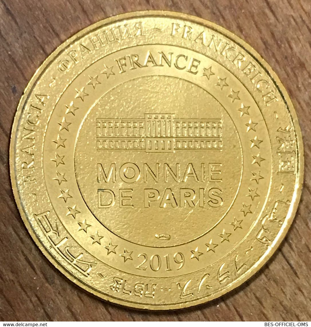 77 DISNEYLAND N°35 RATATOUILLE DISNEY MDP 2019 MÉDAILLE MONNAIE DE PARIS JETON TOURISTIQUE MEDALS COINS TOKENS - 2019