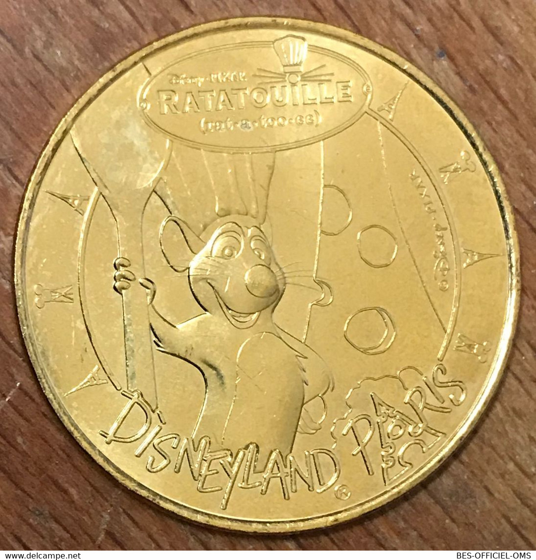 77 DISNEYLAND N°35 RATATOUILLE DISNEY MDP 2018 MÉDAILLE MONNAIE DE PARIS JETON TOURISTIQUE MEDALS COINS TOKENS - 2018