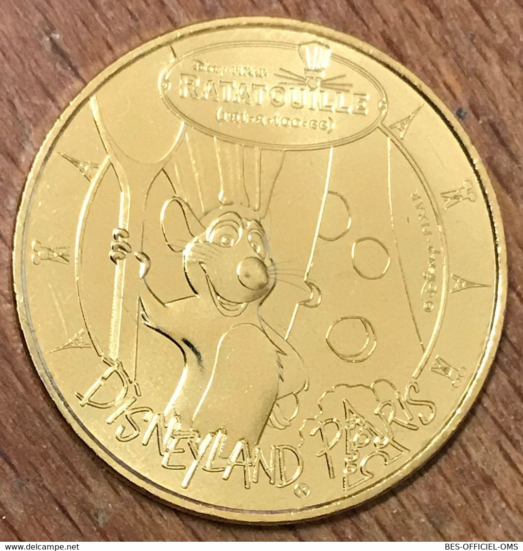 77 DISNEYLAND N°35 RATATOUILLE DISNEY MDP 2017 MÉDAILLE MONNAIE DE PARIS JETON TOURISTIQUE MEDALS COINS TOKENS - 2017