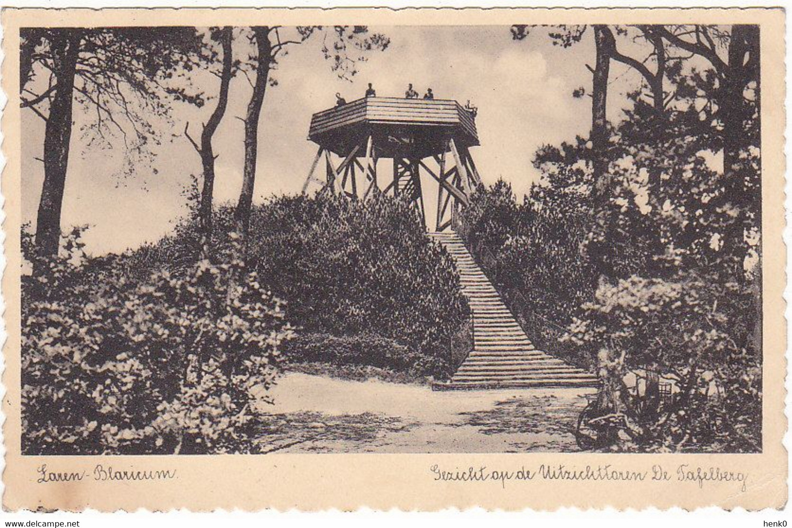 Laren Blaricum De Tafelberg Uitzichttoren M1932 - Laren (NH)