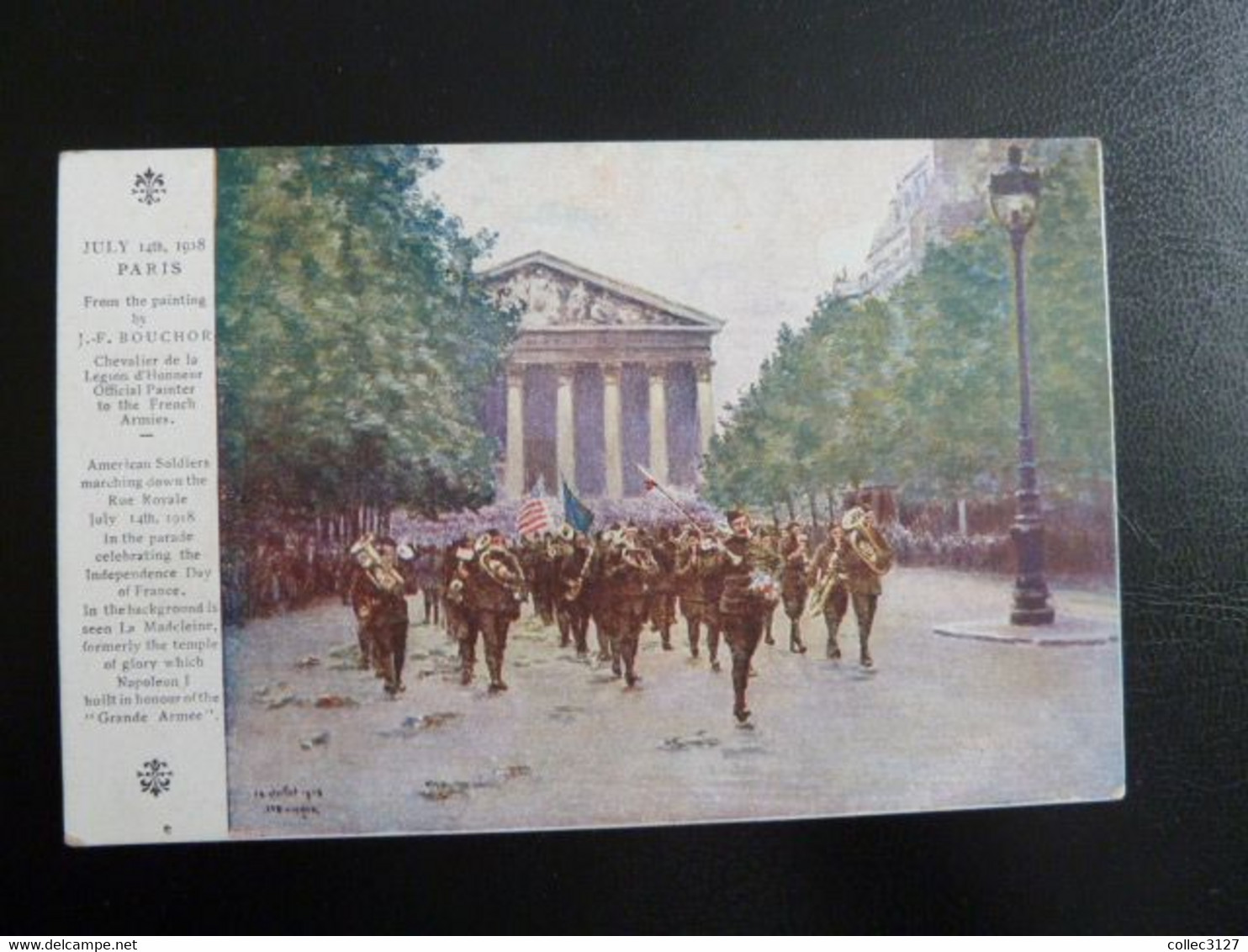 Z33 - Croix Rouge Américaine - 14 Juillet 1918 à Paris D'après Le Tableau De J.F. Bouchor - Weltkrieg 1914-18