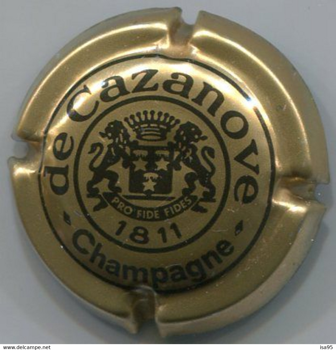 CAPSULE-CHAMPAGNE DE CAZANOVE N°04 Grand écusson - De Cazanove