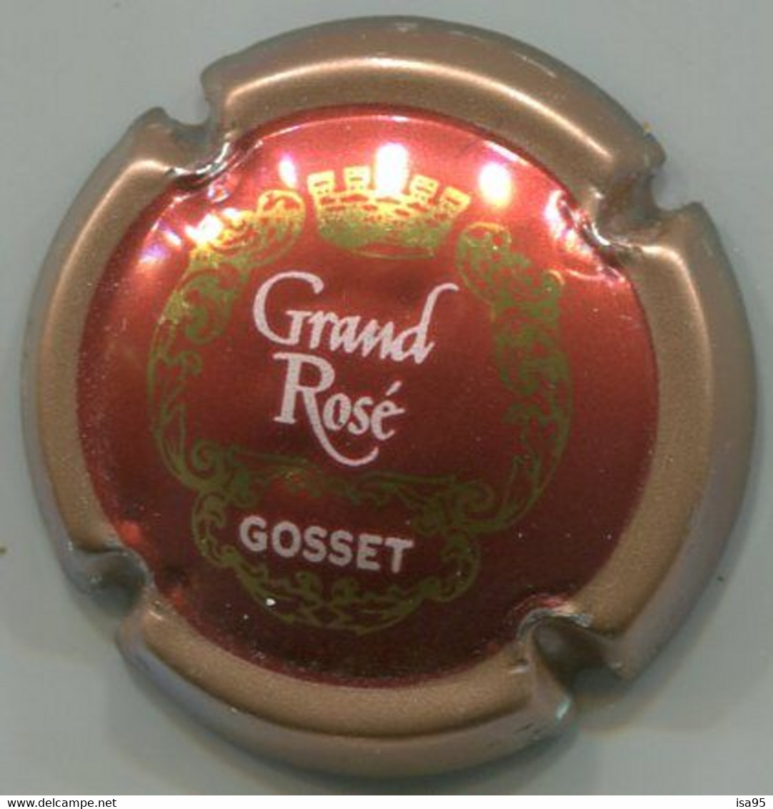 CAPSULE-CHAMPAGNE GOSSET N°33 Rosé & Or - Gosset