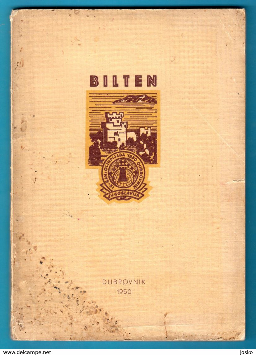 9th CHESS OLYMPIAD 1952 DUBROVNIK Complete Set Of All 20. Official Newsletters * Olympiade Echecs Ajedrez Schach Scacchi - Books