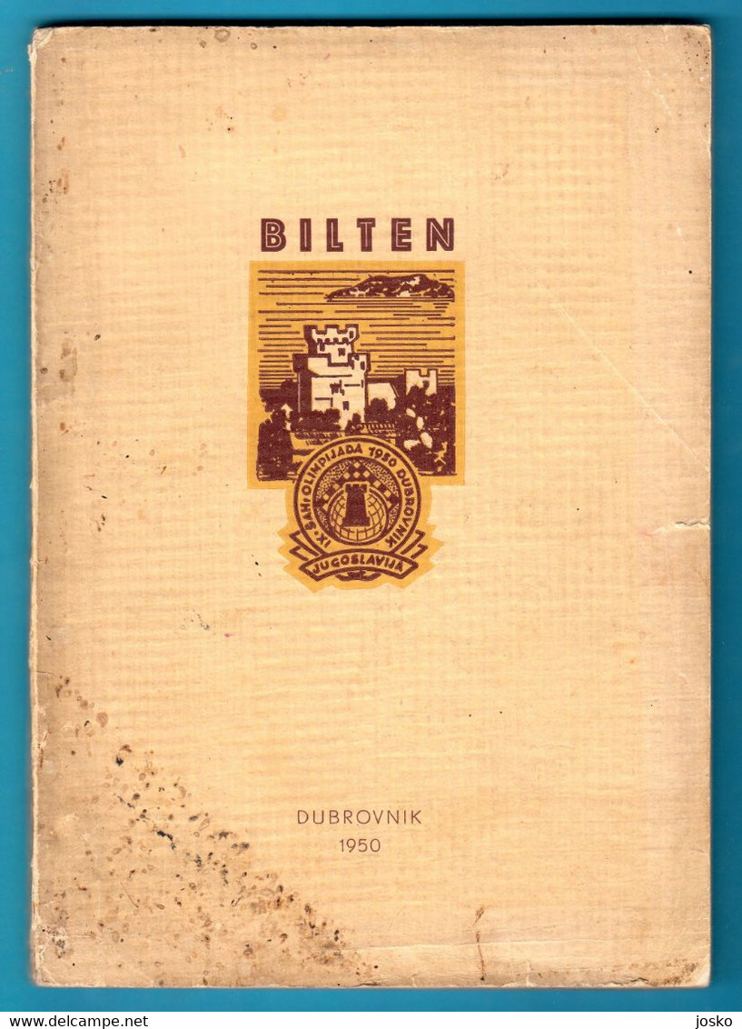 9th CHESS OLYMPIAD 1952 DUBROVNIK Complete Set Of All 20. Official Newsletters * Olympiade Echecs Ajedrez Schach Scacchi - Bücher