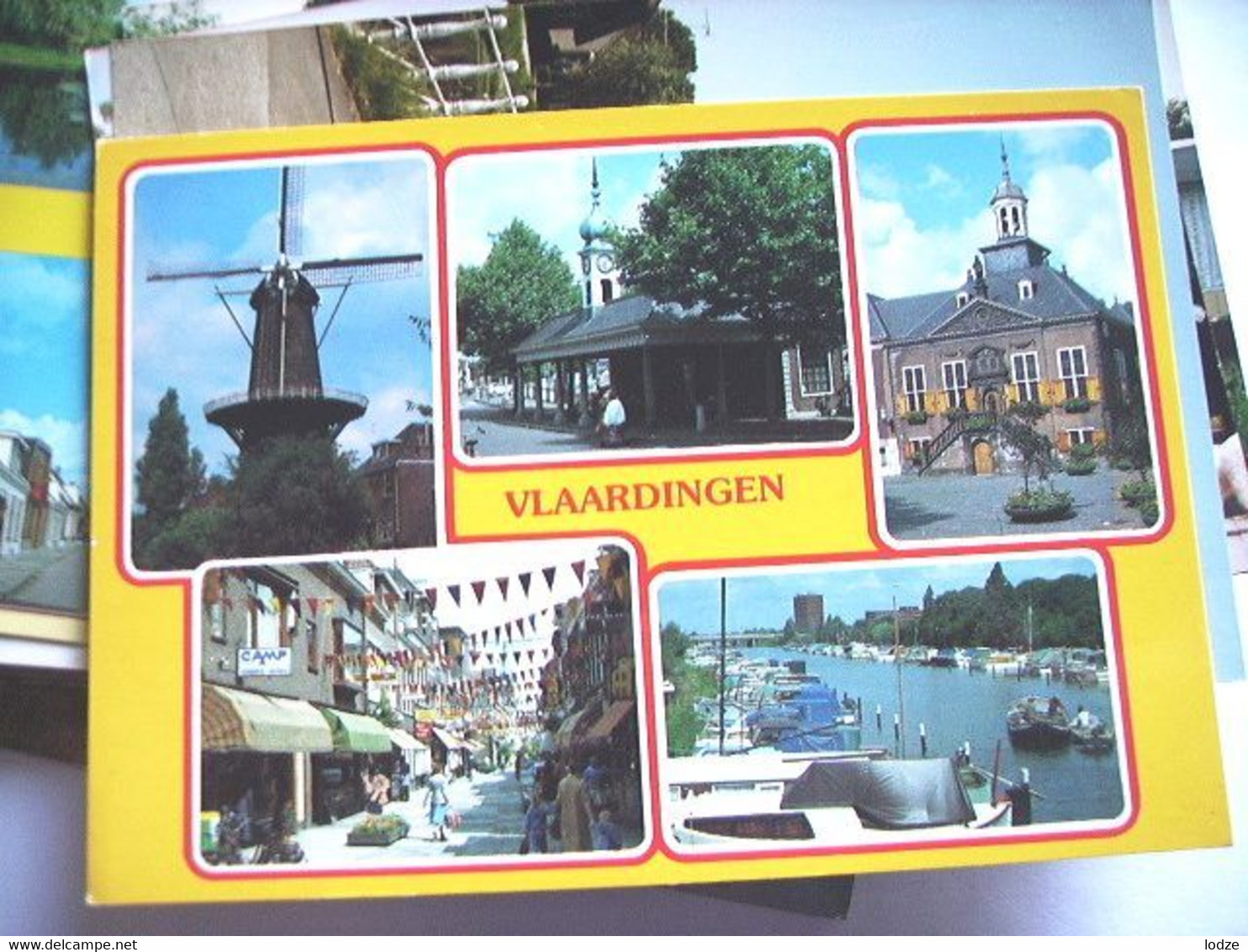 Nederland Holland Pays Bas Vlaardingen Met Stadhuis En Molen - Vlaardingen