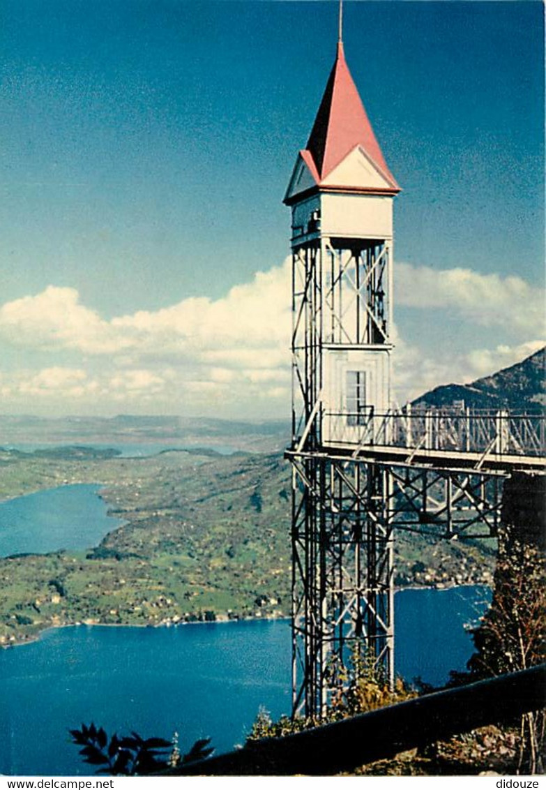 Suisse - LU Lucerne - Burgenstock Hotels - Hammetschwandlift 165 M Hoch 1131 M û. M. - CPM - Carte Neuve - Voir Scans Re - Lucerne