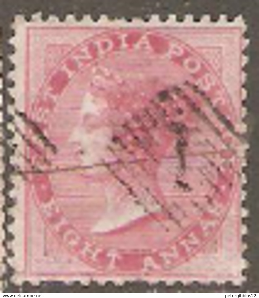 East India  1868  SG 73  8a  Fine Used - 1854 East India Company Administration