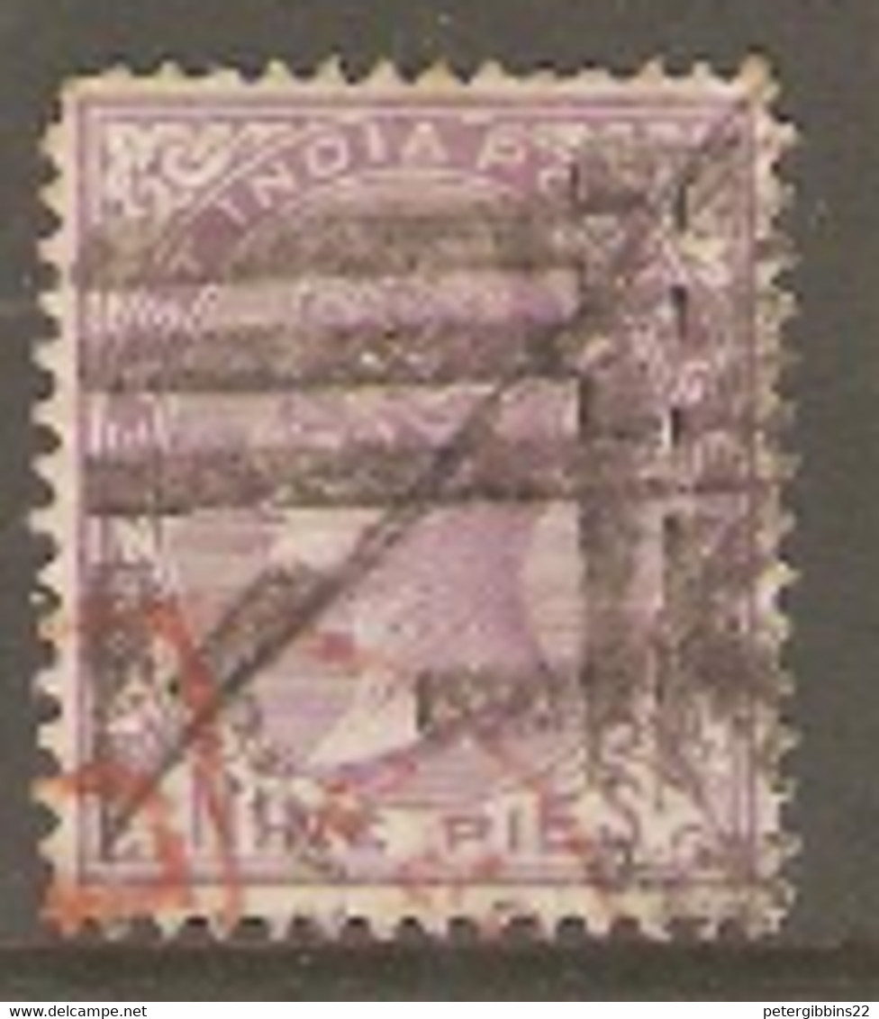 East India  1874  SG  78  9p Pale Mauve  Fine Used - 1854 Britische Indien-Kompanie
