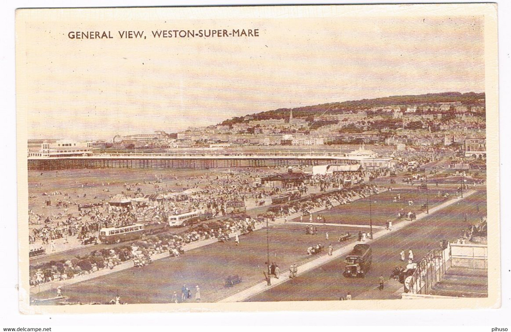 UK-3504  WESTON-SUPER-MARE : General View - Weston-Super-Mare