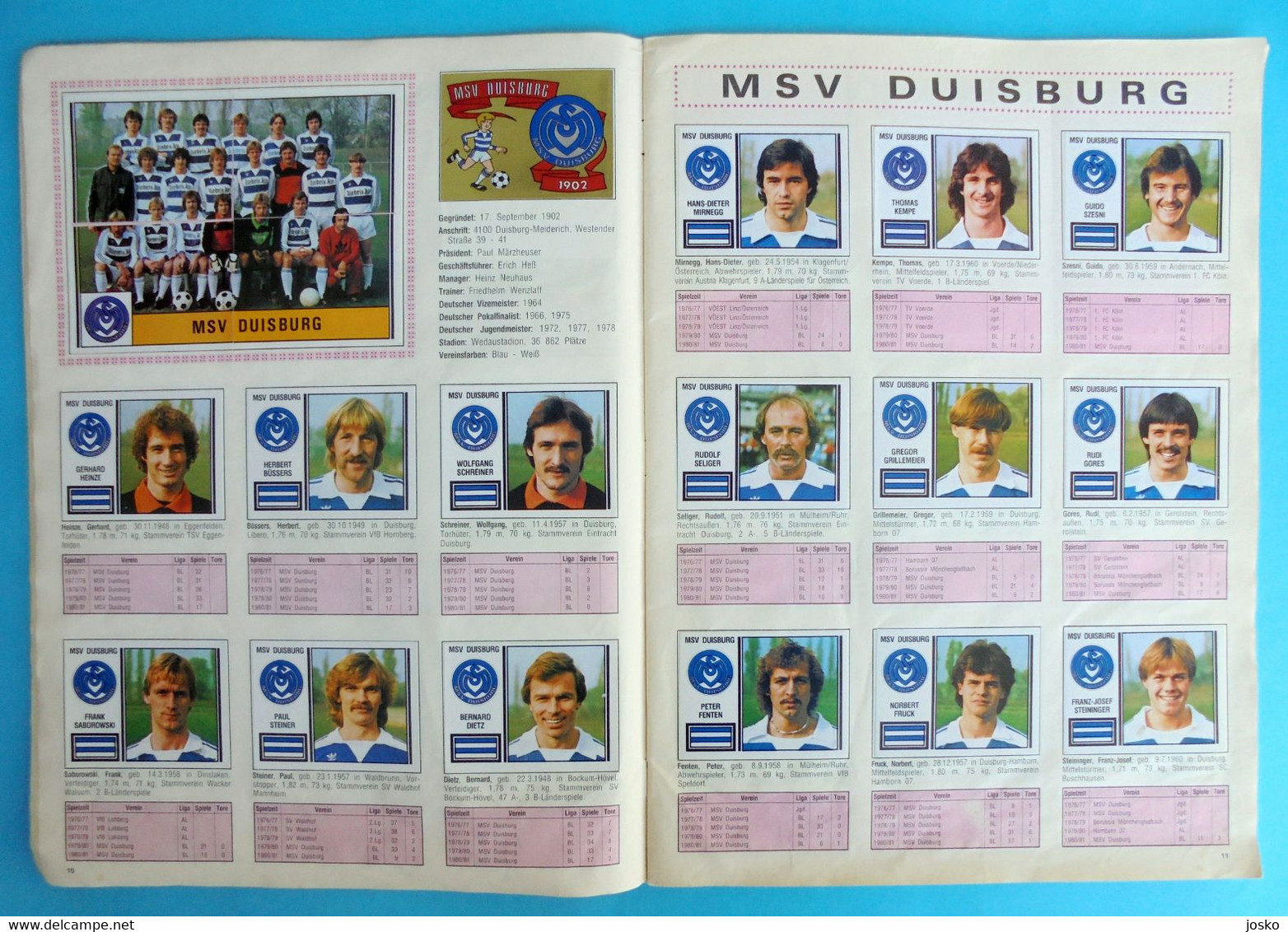 FUSSBALL 81 - Panini old German album * COMPLETE * football soccer calcio foot futbol futebol Germany Deutschland