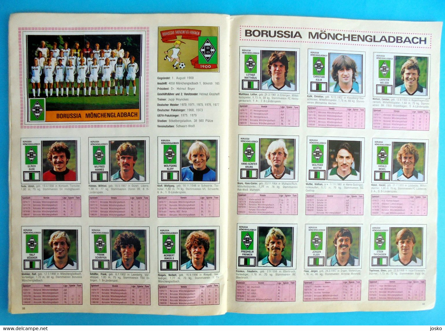 FUSSBALL 81 - Panini old German album * COMPLETE * football soccer calcio foot futbol futebol Germany Deutschland