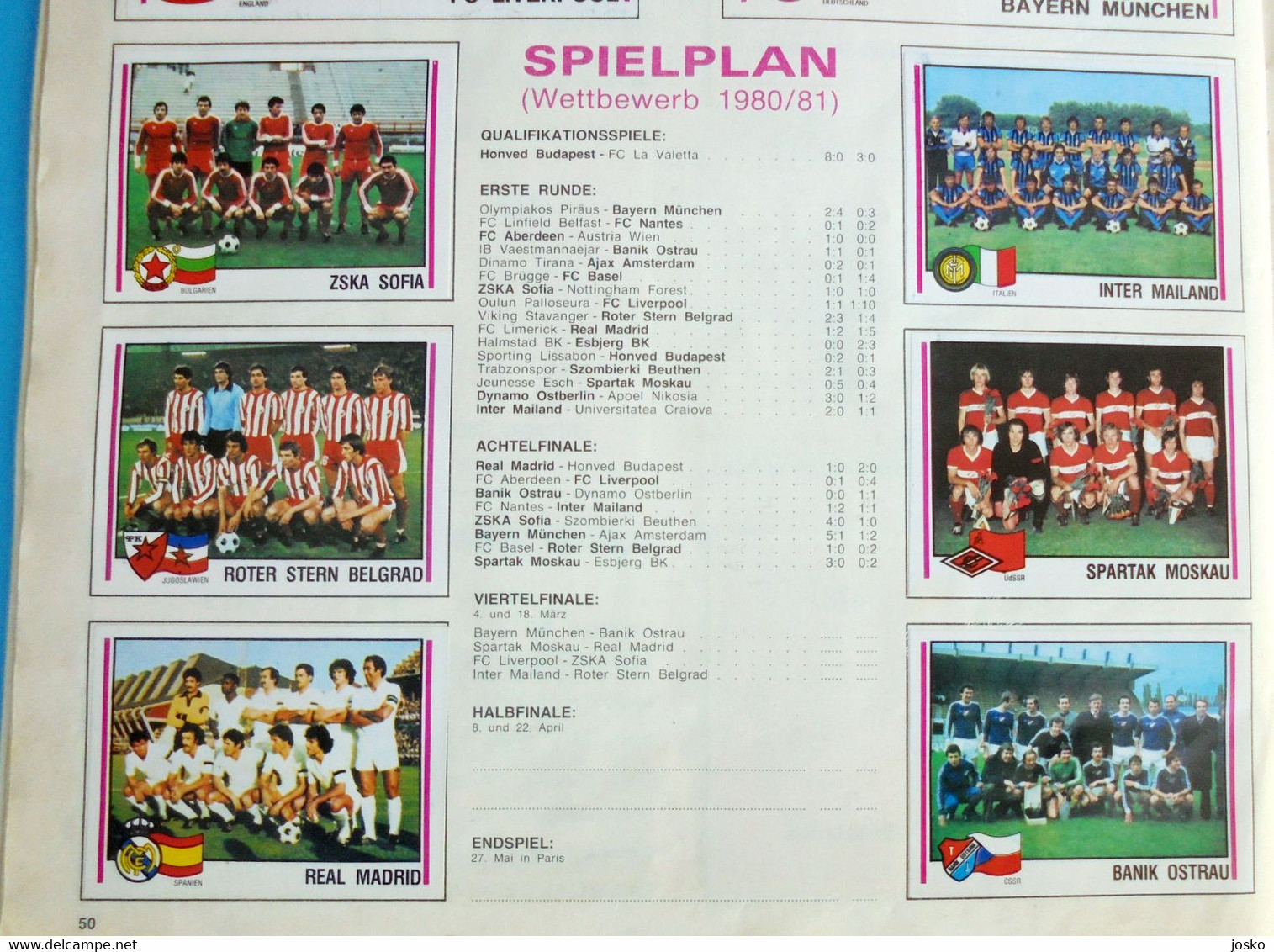 FUSSBALL 81 - Panini old German album * COMPLETE * football soccer calcio foot futbol futebol Germany Deutschland