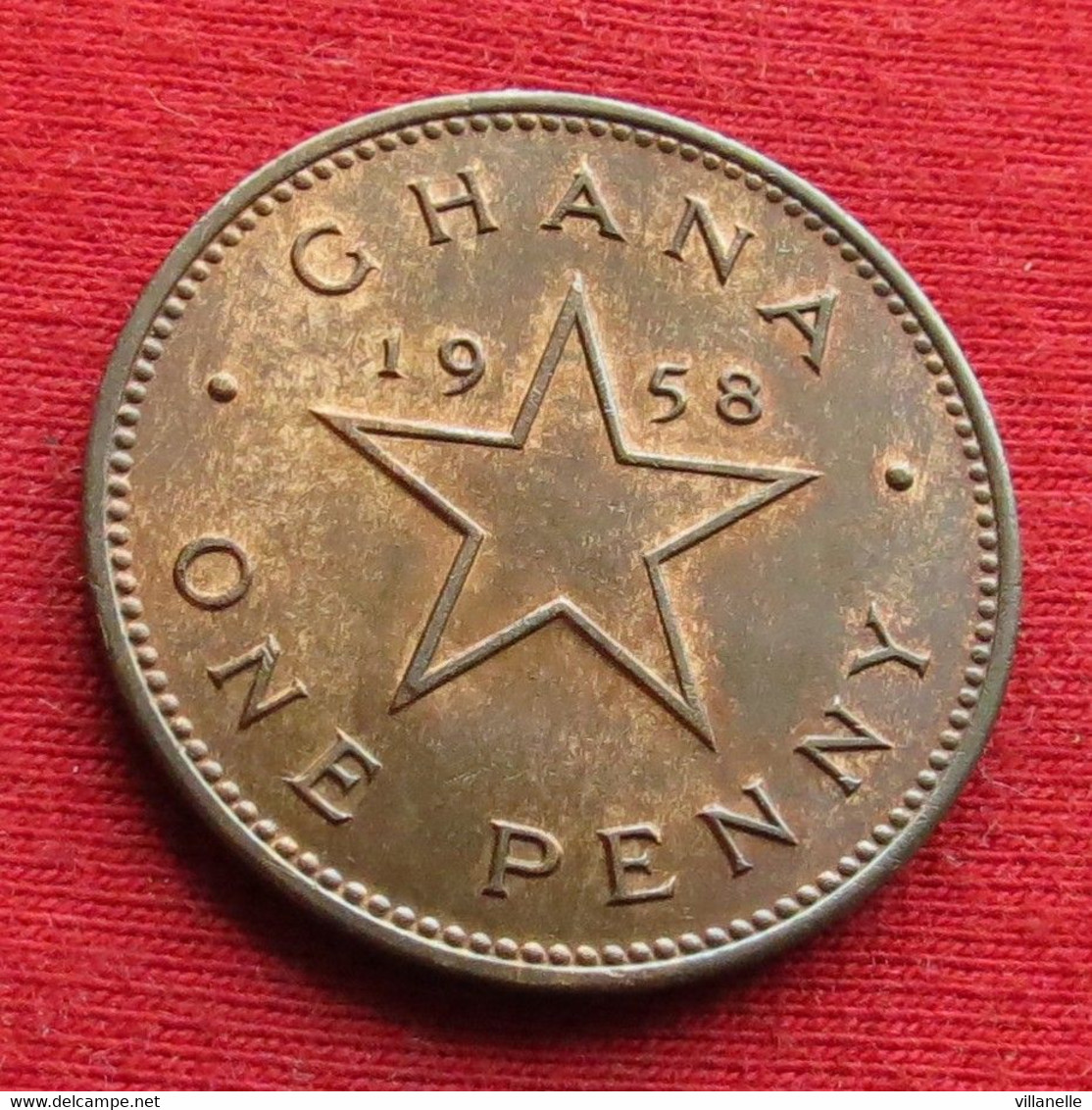 Ghana 1 Penny 1958  Gana  Wºº - Ghana