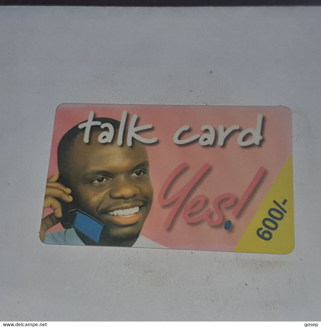 Kenya-(ke-ken-ref-007/A/2)talk Card-yes-(31)(600kshs)(12412670511216)(Different Color Back)-used Card+1card Prepiad Free - Kenya