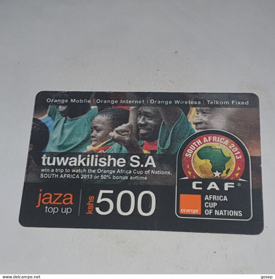 Kenya-(ke-ORA-ref-0016)-tuwakilishe-(32)(500kshs)(2198-7553-8025)(?)-used Card+1card Prepiad Free - Kenya