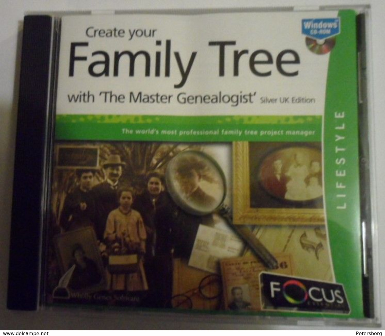 Create Your Family Tree With "the Master Genealogist" - CD