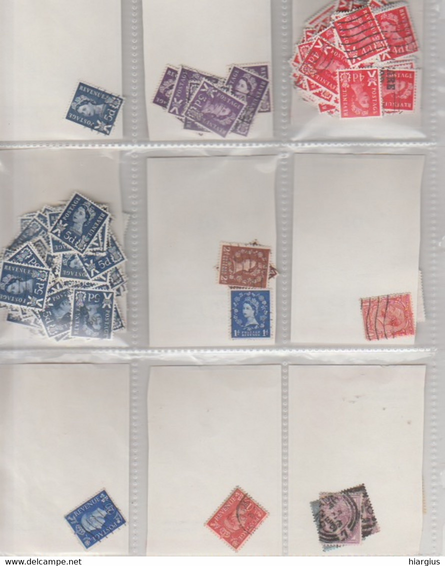 Great Britain-Lot Of 1485 Used Stamps. - Lots & Kiloware (min. 1000 Stück)