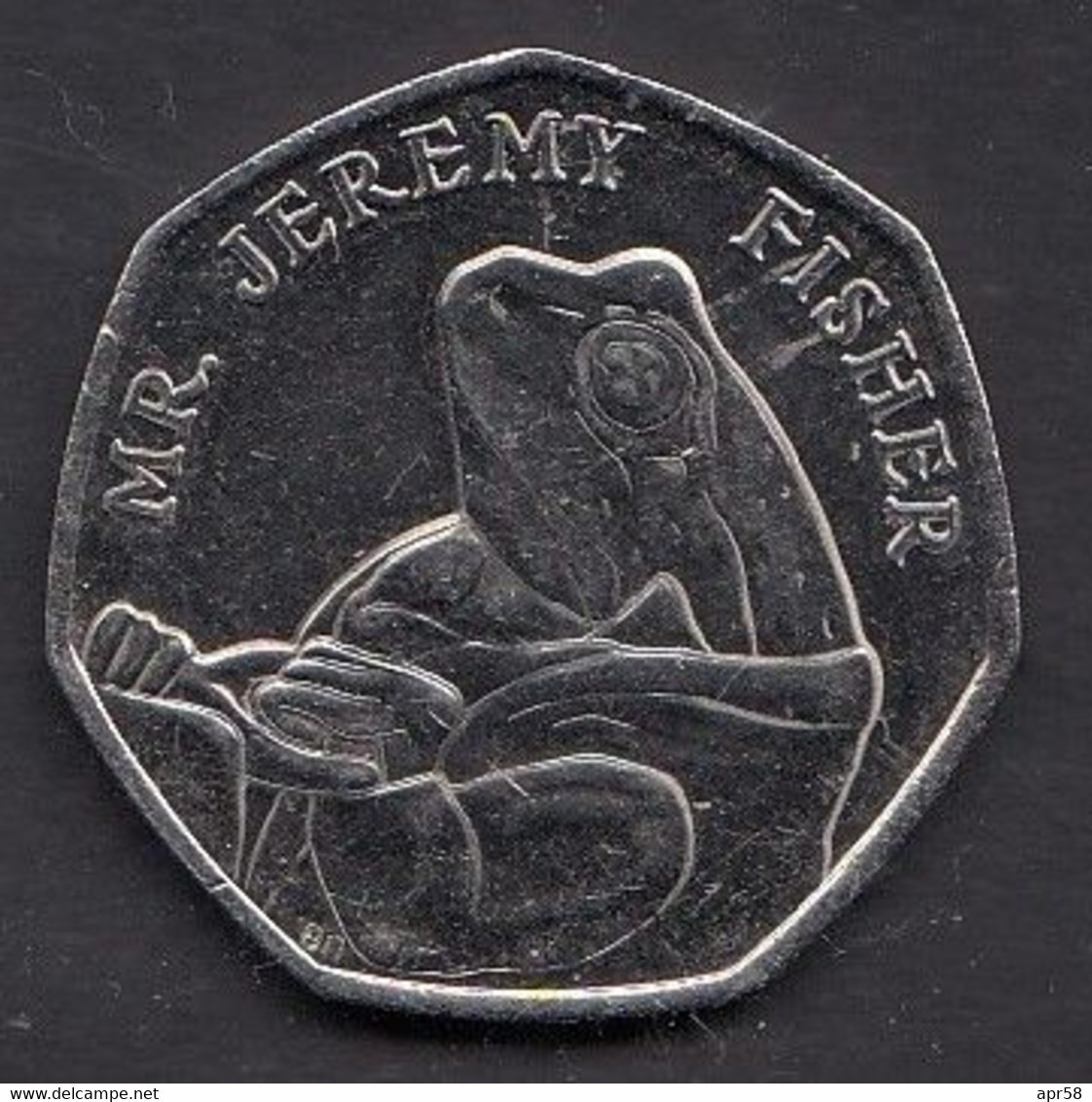 2017 50p Jeremy Fisher - 50 Pence