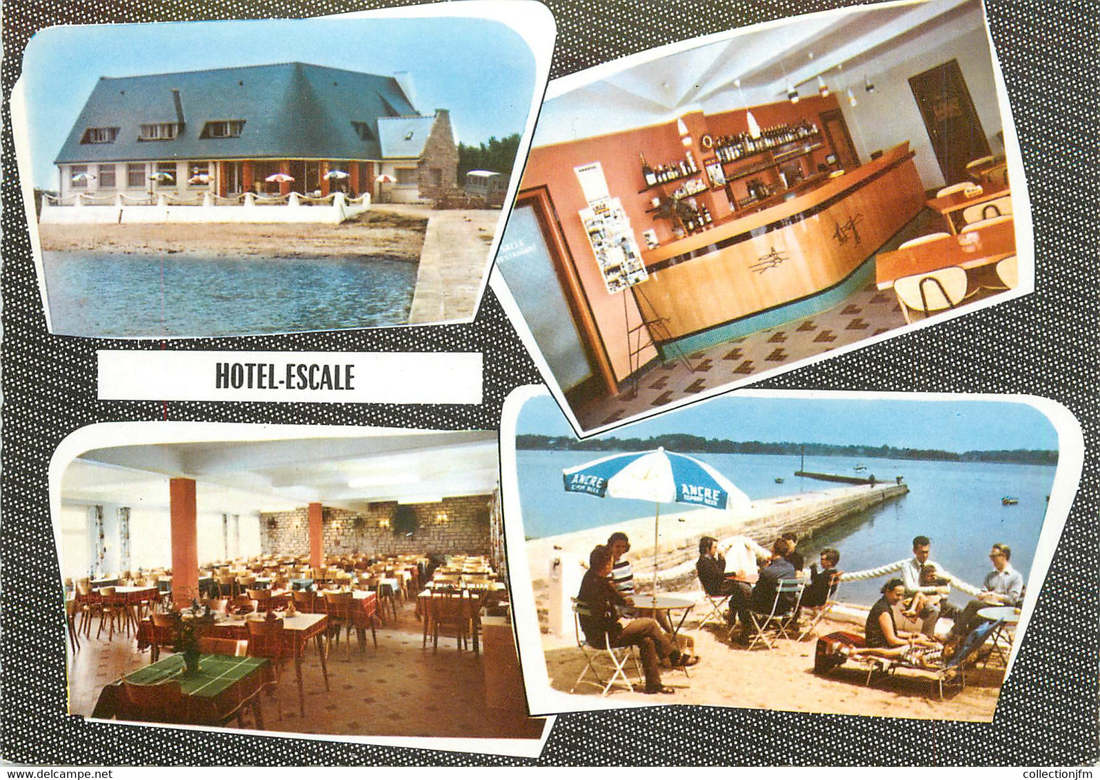 / CPSM FRANCE 56 "Ile D'Arz, Hôtel Escale" - Ile D'Arz
