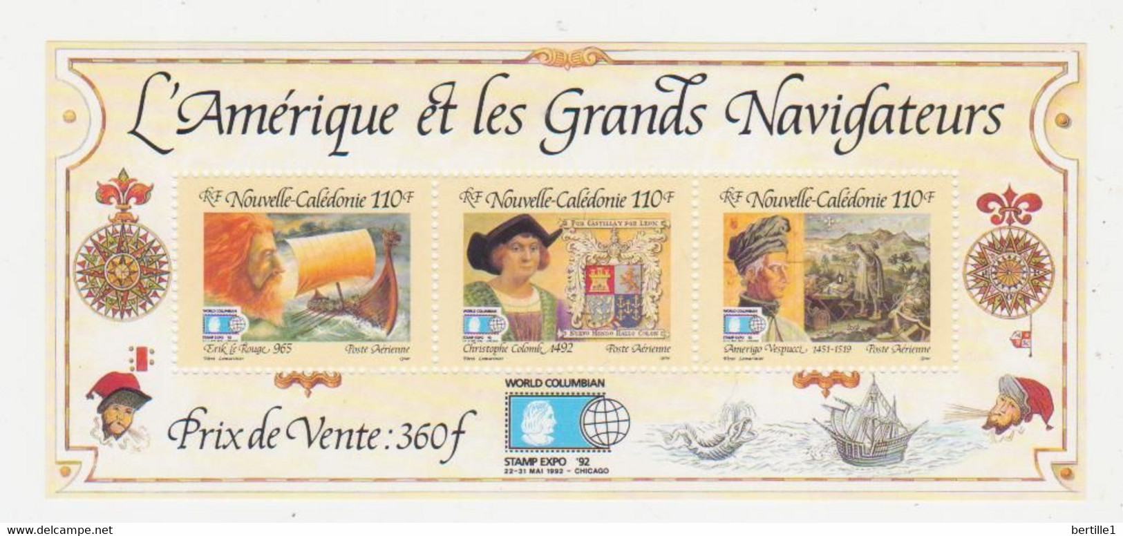 NOUVELLE CALEDONIE               N° YVERT    BF 14  NEUF SANS CHARNIERES - Blocks & Sheetlets