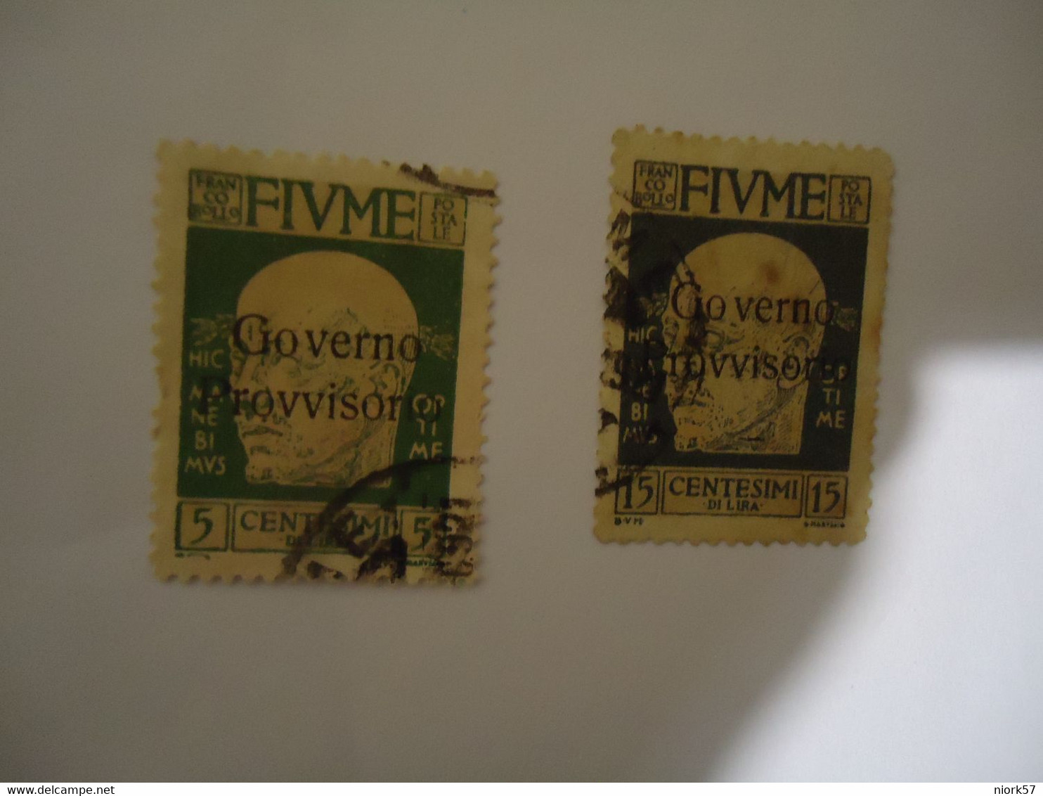 FIUME USED STAMPS OVERPRINT - Fiume & Kupa