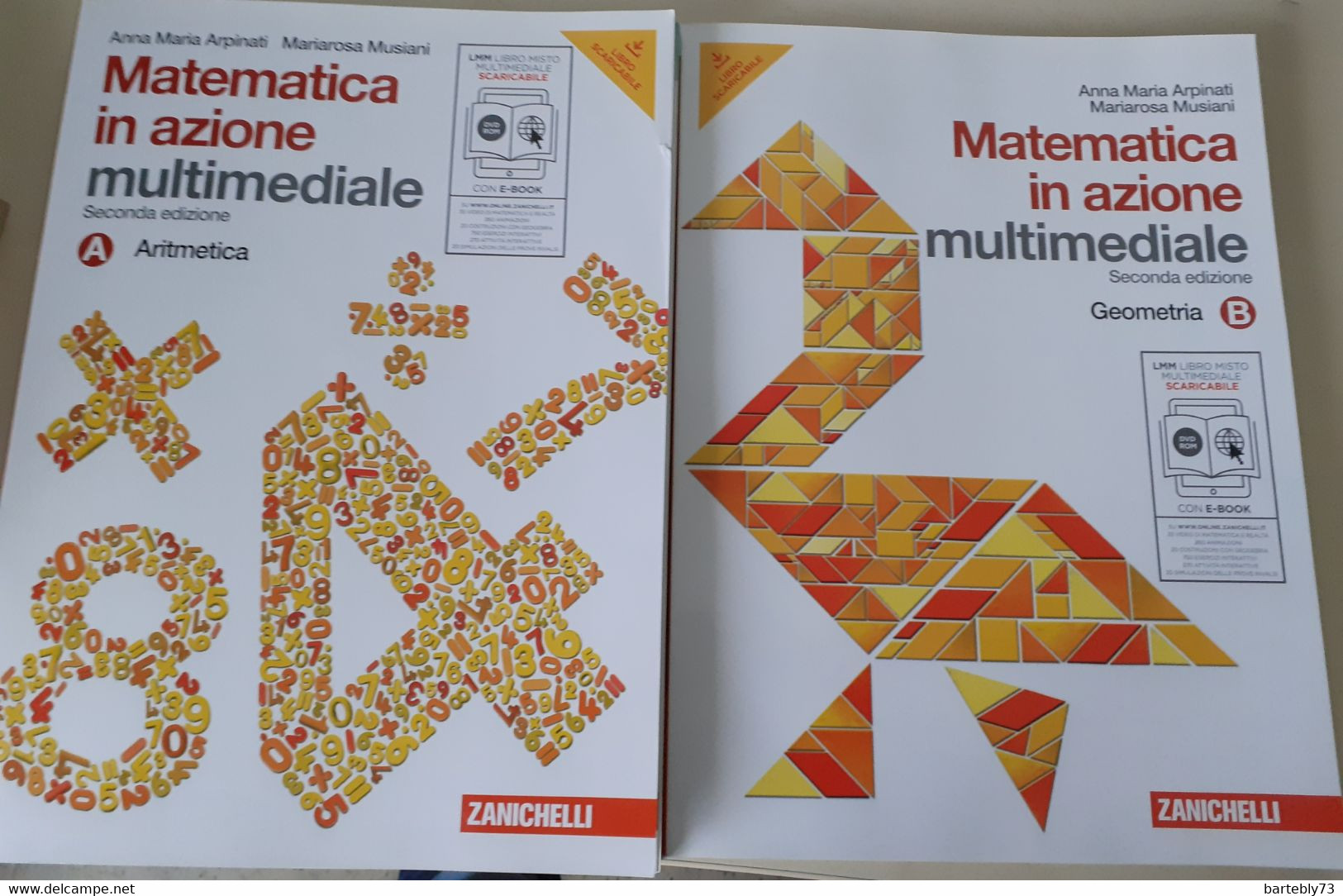 Matematica In Azione Aritmetica-Geometria Tomi A/B - Mathematik Und Physik