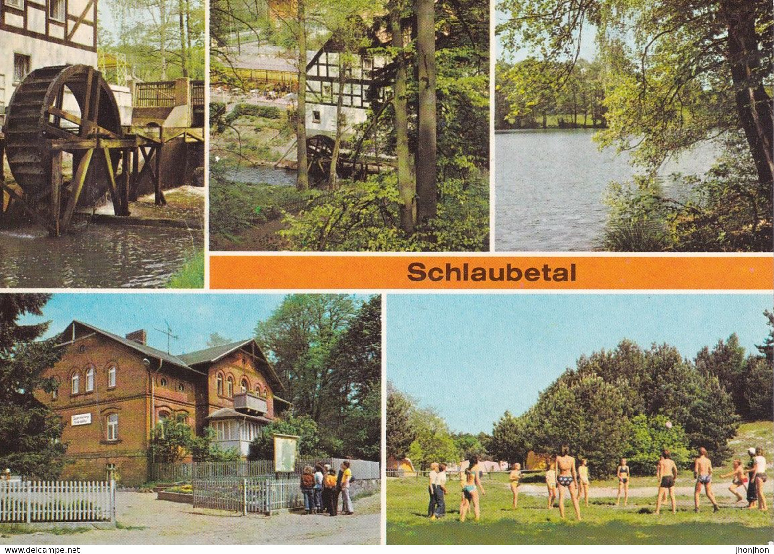 Germany -  Postcard Unused  - Schlaubetal ( Kr.Eisenhuttenstadt )  - Multi Views - Eisenhuettenstadt