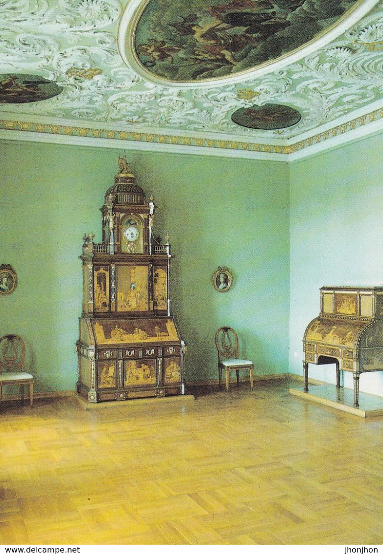 Germany -  Postcard Unused  - Berlin - Kopenick Castle - Room With Furniture By David Roentgen Neuwied / Rhein - Köpenick