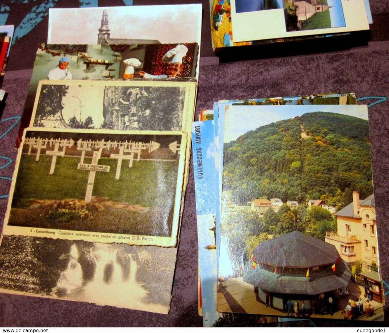 GROS LOT  500 CPA & CPM Grand - Duché de Luxembourg / 500 postkaarten van Luxemburg - style drouille - 10 photos
