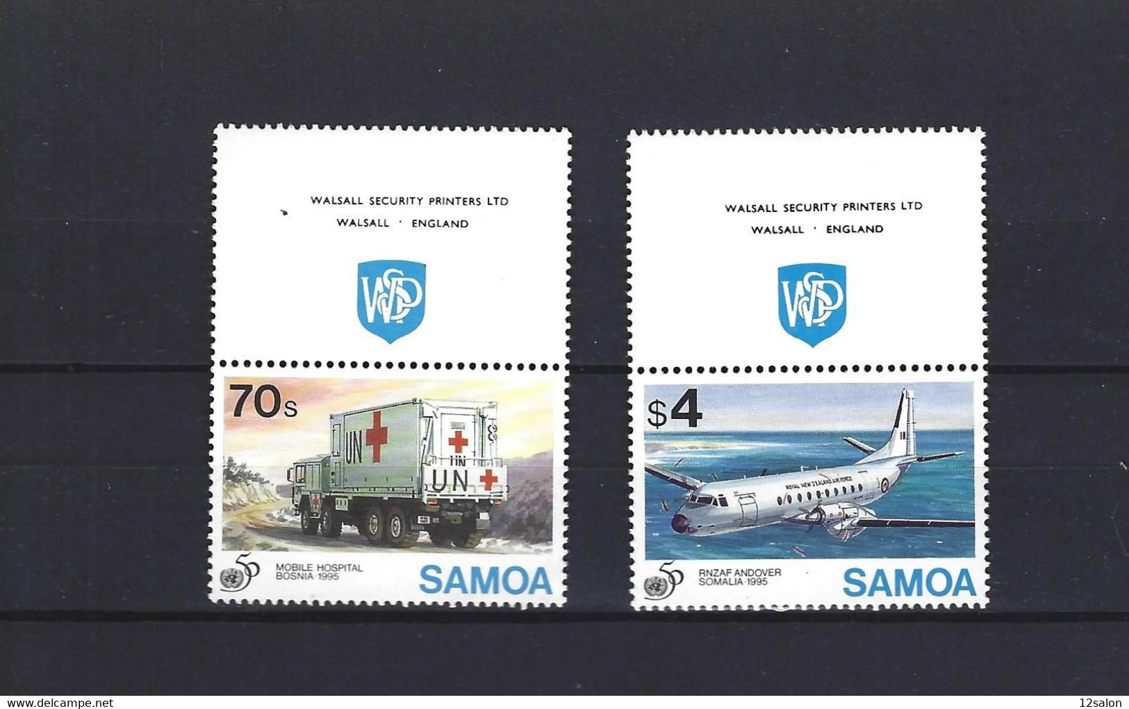 SAMOA THEME AVION AVIATION CAMION UN - Aerei