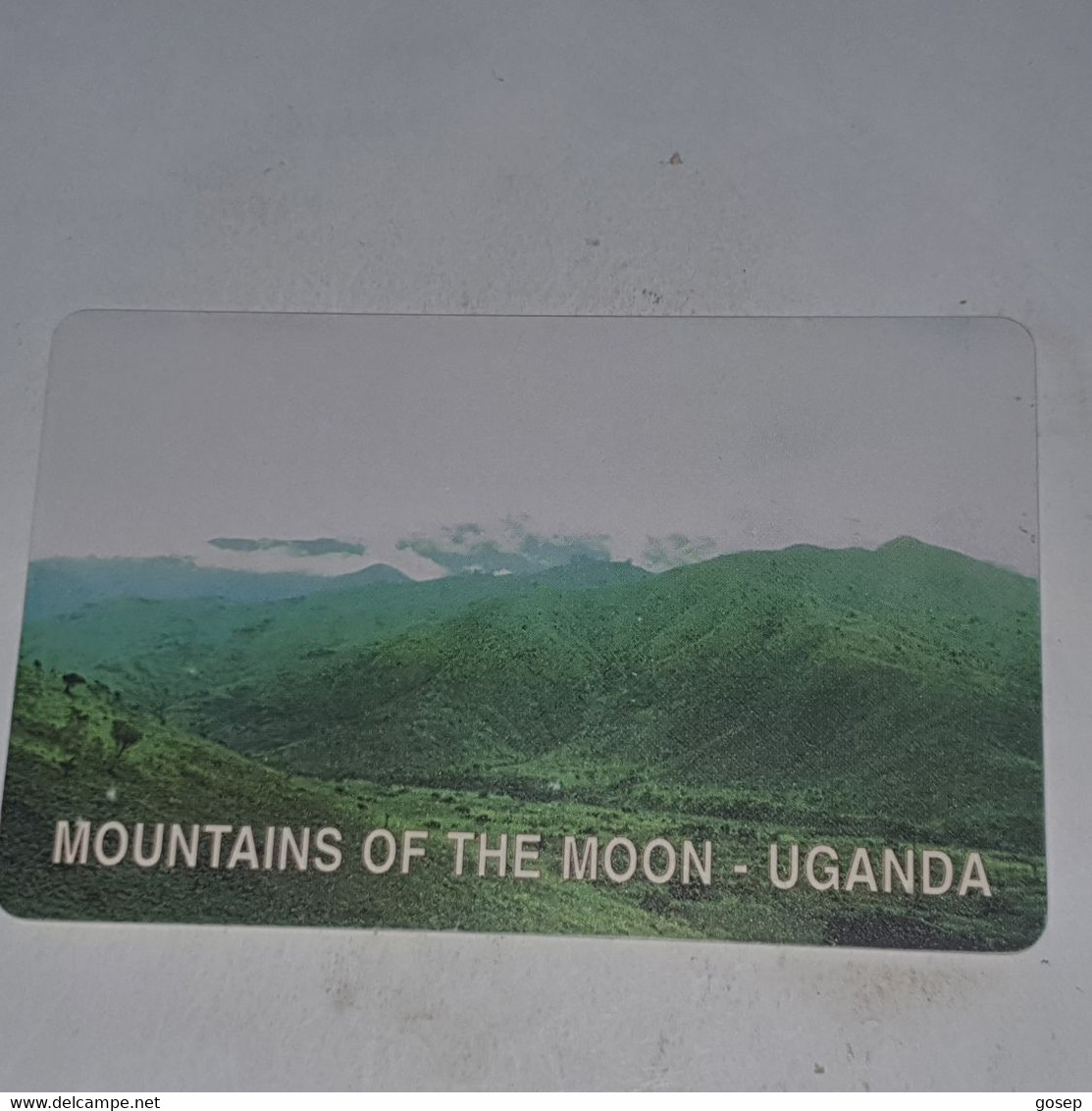 Uganda-(UG-20A/1)mountains Of The Moon(12)(10units)-(tirage-200.000)(look Out Side And Chip)+1card Prepiad/gift Free - Uganda