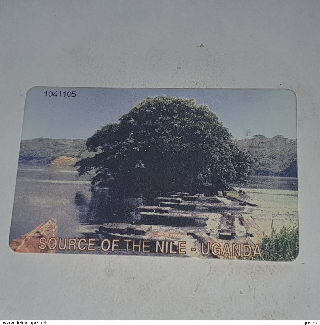 Uganda-(UG-22)-source Of The Nile(15)(50units)(tirage-50.000)(look Out Side And Chip)1card Prepiad/gift Free - Uganda